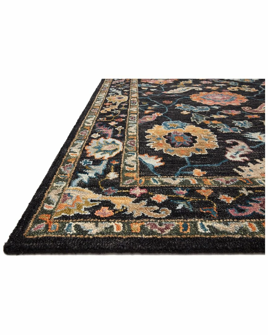 Flash Sale ๐ Loloi PADMA Hooked Black Rug Padma Wool Rug Home Area Rugs & Runners ๐ 5 Flash Sale ๐ Loloi PADMA Hooked Black Rug Padma Wool Rug Home Area Rugs & Runners ๐ - Image 3