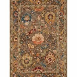 Brand new ๐ Loloi PADMA Hooked Charcoal Rug Padma Wool Rug Home Area Rugs & Runners โญ