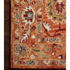 Coupon 🎉 Loloi PADMA Hooked Orange Rug Padma Wool Rug Home Area Rugs & Runners 🤩 -Loloi Shop 3050117797 RLLZ 2