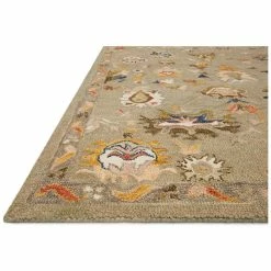 Best Sale 👏 Loloi PADMA Hooked Grey Rug Padma Wool Rug Home Area Rugs & Runners 🎉 -Loloi Shop 3050117799 RLLZ 3