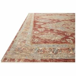 Best Pirce 🎉 Loloi GAIA Gold/Brick Rug Gaia Rug Home Area Rugs & Runners ⭐ -Loloi Shop 3050660369 RLLZ 3