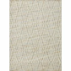 Hot Sale ❤️ Loloi KENZIE Hand Woven Ivory/Sand Rug Kenzie Rug Home Area Rugs & Runners ✔️
