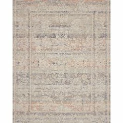 Cheap ⌛ Loloi Faye Denim Rust Rug Home Area Rugs & Runners 🧨